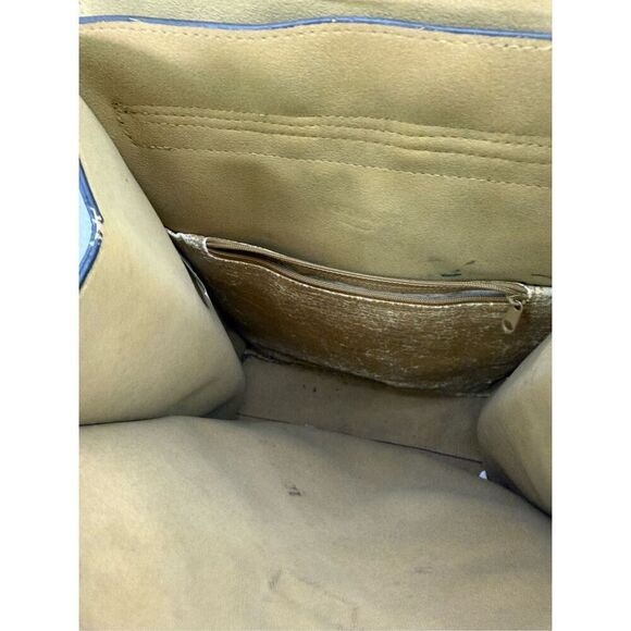 Y2K Mondani New York Womens Black Soft Simulated Leather Backpack Purse - Picture 7 of 10